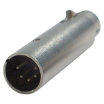 DAP XLR 5P male auf 3P female Adapter
