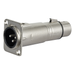 DAP XLR-Einbaukupplung male/female