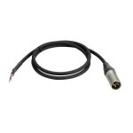PSSO DMX-Kabel 3-pol XLR male auf offenes Ende 1 m
