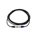 PSSO XLR-Kabel COL 3-polig 5m Schwarz Neutrik