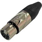 DAP XLR 5-pol Buchse X-Typ, Metallgehäuse