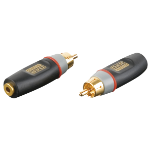 DAP - XGA04 - Adapter RCA Stecker auf 3,5 mm Klinke