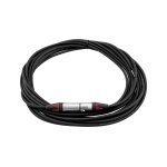 PSSO XLR-Kabel COL 3-polig 10m schwarz Neutrik