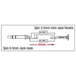 DAP - XGA12 - Adapter Klinke Stereo auf Miniklinke
