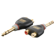 DAP - XGA18 - Adapter, Klinke 6,3 mm Stereo auf 2x RCA Cinch