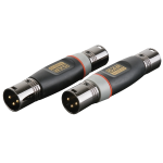 DAP - XGA25 - XLR-Adapter, 3-polig, Stecker/Stecker