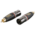 DAP - XGA32 - Adapter 3P XLR male auf Cinch male
