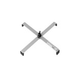 EUROLITE FS-2 Floorstand, Stahl, silber