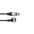 PSSO Patch Kabel XLR(F)/XLR(M) EB 1m sw