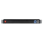 Showgear 19" 1HE Steckdosenleiste 7-fach Powercon