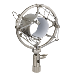Showgear Mikrofonhalterung 44-48 mm 5/8-Gewinde grau