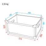 Showgear Stack Case Value Line H2 Transportkoffer