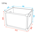 Showgear Stack Case Value Line H4