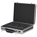 Showgear Mikrofonkoffer für 7 Mikrofone mit...