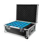 Showgear Pro Case für 25 Mikrofone mit Zubehörfach