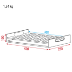 Showgear Extra Insert für 96-Pin Showgear Konus Case