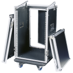 Showgear Combi Case 16HE + 10HE Top Rack Case