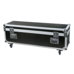 Showgear Stack Case 520x 1310mm und 75mm Bluewheels