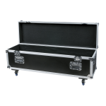 Showgear Stack Case 520x 1310mm und 75mm Bluewheels