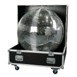 Showgear Case für 100 cm Spiegelkugel