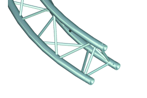 ALUTRUSS TRILOCK 6082 Vollkreis d=5m (innen) /\ 8-tlg.