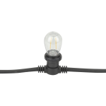 Showgear Festoon Light E27 Lichterkette, 10 m, 20...