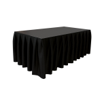 Wentex Bühnenverkleidung MCS Schwarz, 620 x 40 cm,...