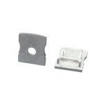 Artecta Profile Pro 35 Endkappen Set, silber (2 Stk.)