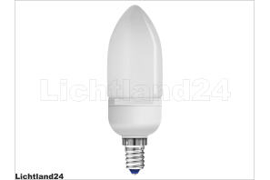 E14 - Qualitäts Kerze Energiesparlampe Kerzenform - 7 Watt = +/- 35 Watt AGL
