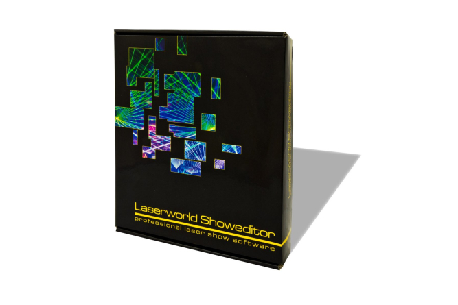 LASERWORLD ShowNET inkl. Showeditor Lasershow Software