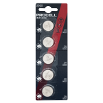 PROCELL CR2025 Knopfzelle 3 V 5er-Pack