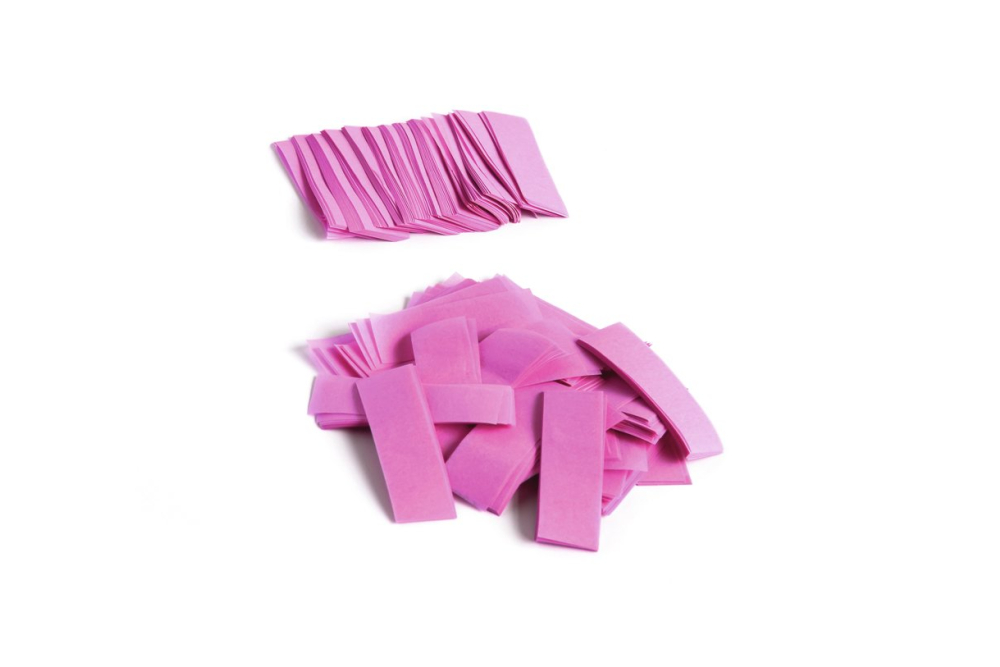 TCM FX Slowfall Konfetti rechteckig 55x18mm, pink, 1kg