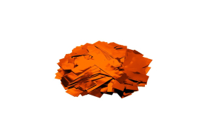 TCM FX Metallic Konfetti rechteckig 55x18mm, orange, 1kg