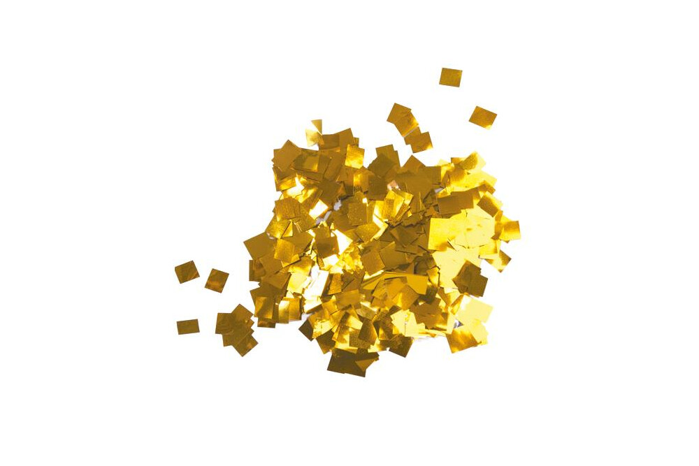 TCM FX Metallic Konfetti Regentropfen 6x6mm, gold, 1kg