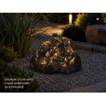 EUROPALMS Dekofelsen Rock Light Grau 40x31x23cm