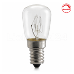 E14 - Kühlschrankbirne 15W 230V klar 26x60mm
