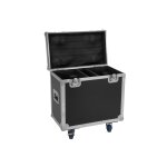 ROADINGER Flightcase für 2x TMH-W400 mit Rollen