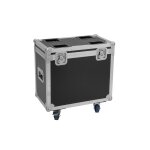 ROADINGER Flightcase für 2x TMH-W400 mit Rollen