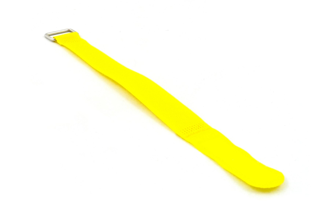 GAFER.PL Kabelbinder Klettverschluss 25x550mm 5er Pack gelb
