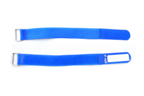 GAFER.PL Kabelbinder Klettverschluss 25x550mm 5er Pack blau