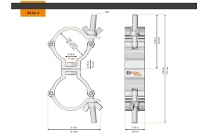 Swivel Coupler Small 48-51/30/100kg