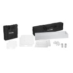 EUROLITE 2er-Set Stage Stand 100cm mit Cover und Tasche...