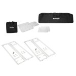 EUROLITE 2x Stage Stand variabel inkl. Cover und Tasche,...