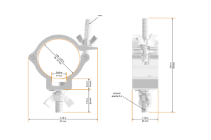 Half Coupler Small 48-51/30/100kg