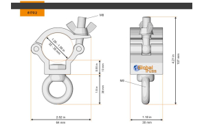 Half Coupler Small 35 Eye 32-35/30/35kg