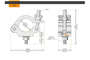 Half Coupler 60/50/750kg