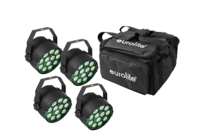 EUROLITE Set 4x LED PARty TCL Spot + Soft-Bag