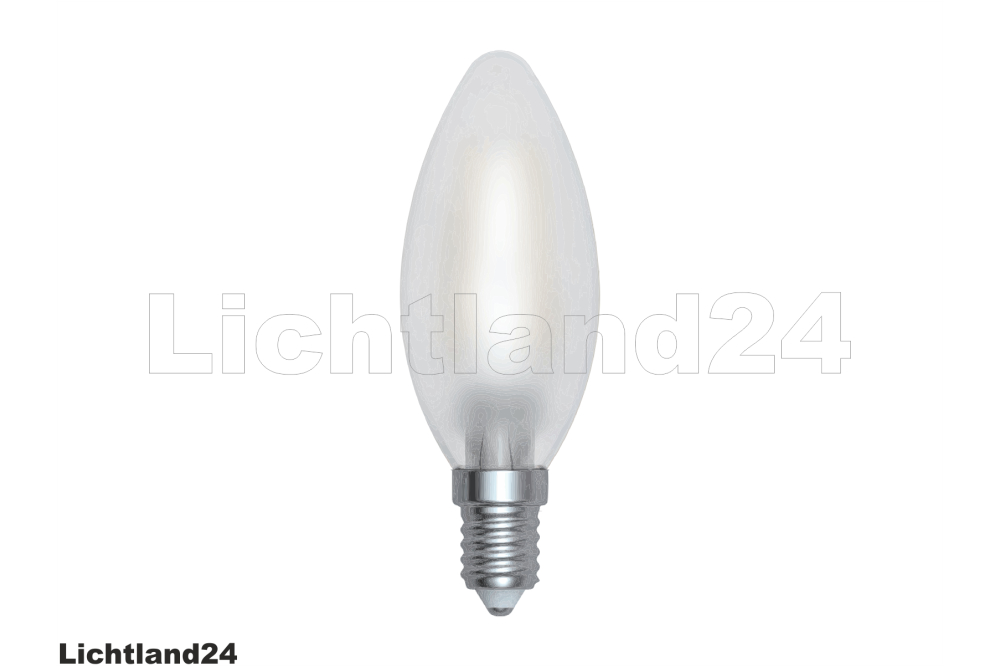 LED Filament C35 Kerze OPAL E14 2W 3000K warmweiß (satiniert/mattiert)