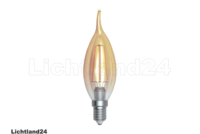 LED Filament Windstoß Kerze Flame C35 Retro Vintage...
