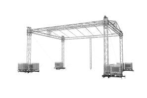 Double Pitch Roof 10 x 8 m / 8 x 6 m